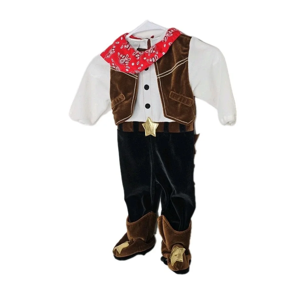 Miniwear‎ Infant Size 18 Mths Cowboy Sheriff Western Halloween Costume